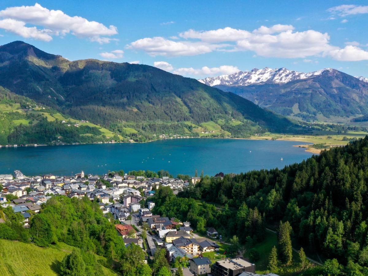 Der Sonnberg Alpinlodges - Apartments Mit Seeblick, Privater Sauna Und Self Check-In Zell am See Bagian luar foto