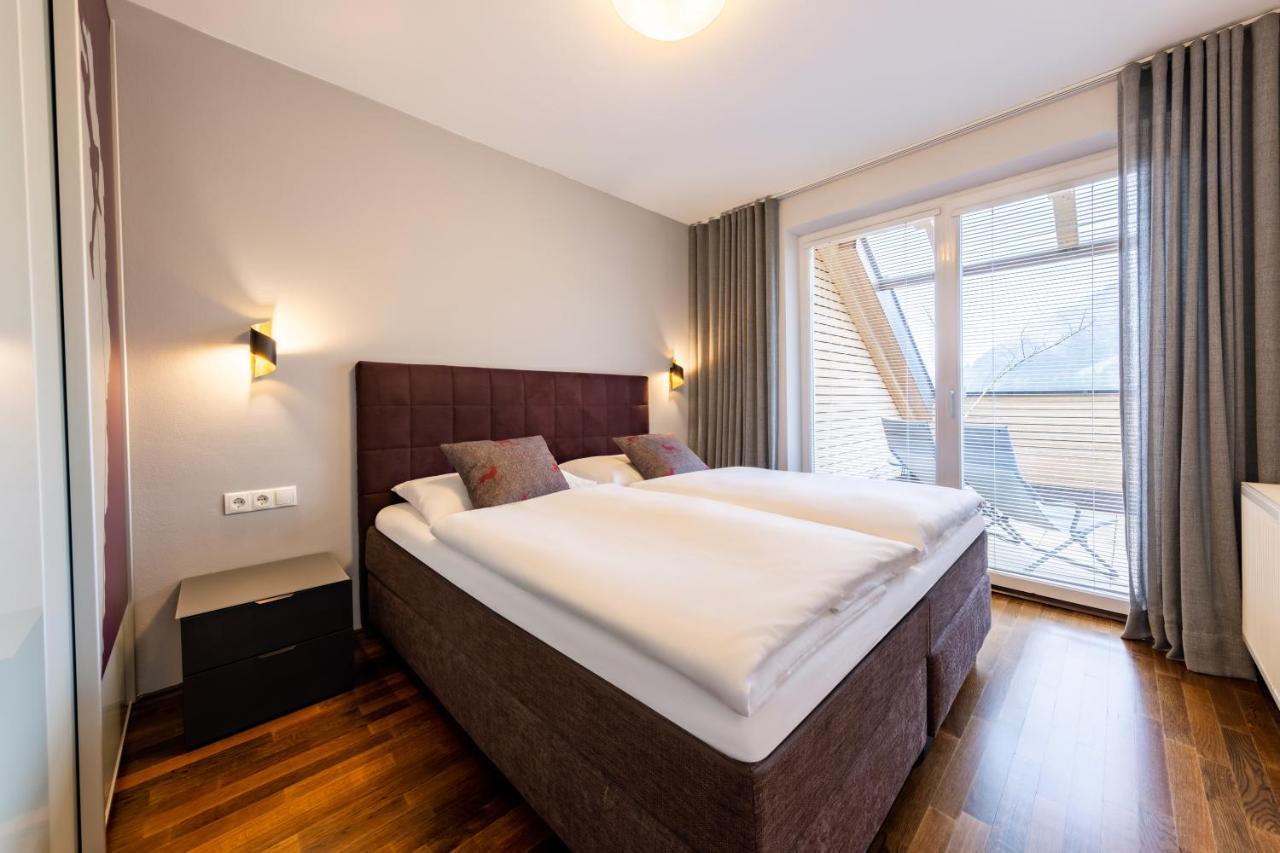 Der Sonnberg Alpinlodges - Apartments Mit Seeblick, Privater Sauna Und Self Check-In Zell am See Bagian luar foto