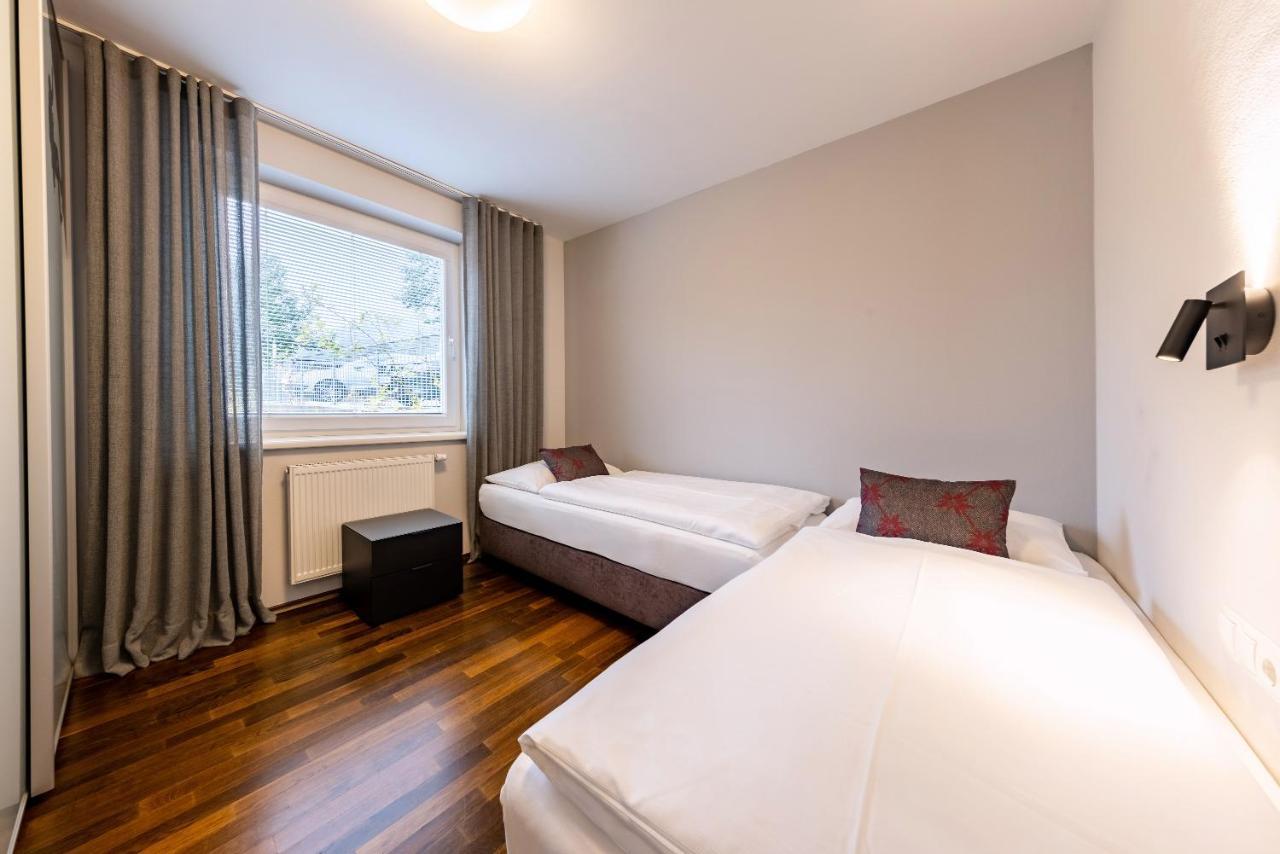 Der Sonnberg Alpinlodges - Apartments Mit Seeblick, Privater Sauna Und Self Check-In Zell am See Bagian luar foto